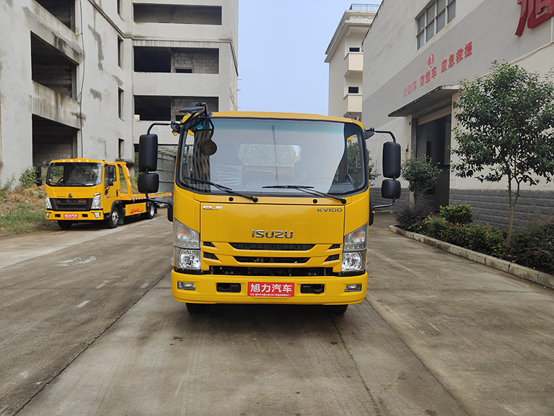 國(guó)六慶鈴五十鈴KV100藍(lán)牌清障車（輕量化）